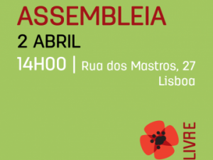 Reunião da Assembleia – 2 de Abril