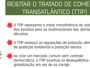 Rejeitar o TTIP
