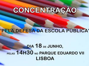 Defesa Escola Pública – 18 Junho, Lisboa