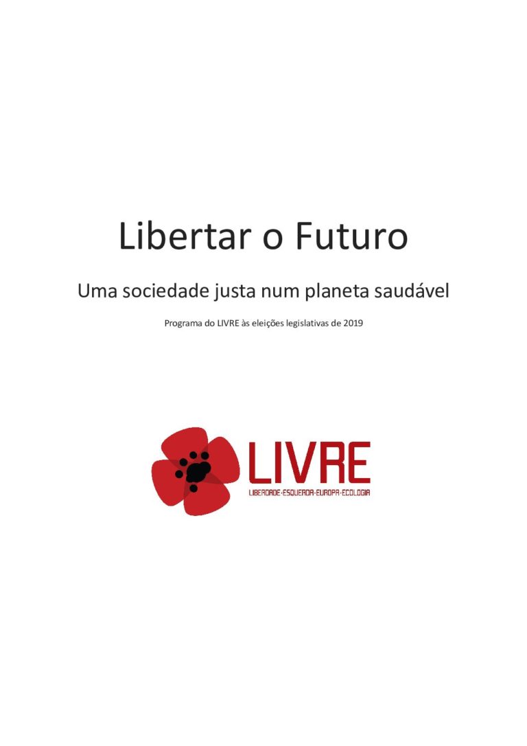 Legislativas 2019 | LIVRE