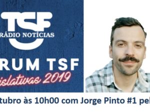 2 outubro – Fórum TSF com Jorge Pinto