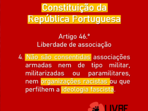 Contra o intolerável aceitar do fascismo e da intolerância