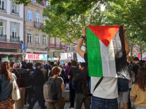 LIVRE nos protestos de Solidariedade com a Palestina
