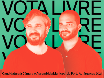 LIVRE Porto exige igual tratamento de candidaturas na campanha autárquica