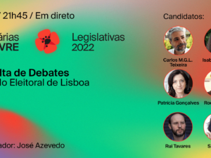 26 novembro – 2ª Volta Debates Primárias do LIVRE: Lisboa