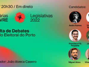 25 novembro – 2ª Volta Debates Primárias do LIVRE: Porto