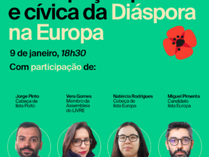 9 janeiro – Participação Política e Cívica da Diáspora na Europa