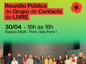 30 abril – Reunião Pública do Grupo de Contacto