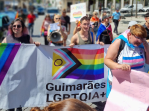 LIVRE na 3.ª Marcha LGBTQIAP+ em Guimarães