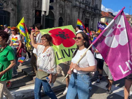 LIVRE na 18.ª Marcha do Orgulho LGBTI+ do Porto