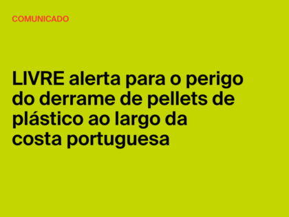 LIVRE alerta para o perigo do derrame de pellets de plástico ao largo da costa portuguesa