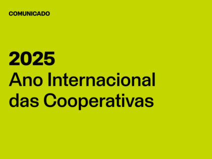 2025 – Ano Internacional das Cooperativas