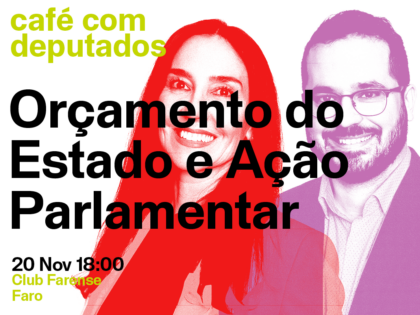 20 novembro – Café com deputados em Faro