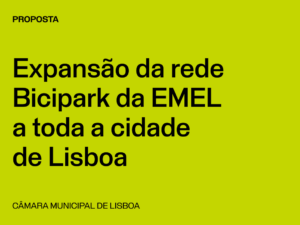 Lisboa: Proposta de Expansão da rede Bicipark da EMEL