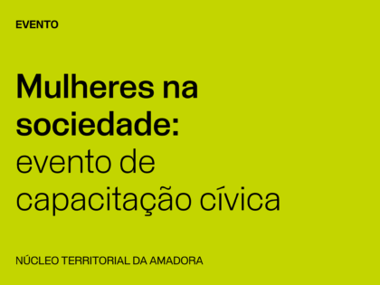 Mulheres na sociedade: evento de capacitação cívica